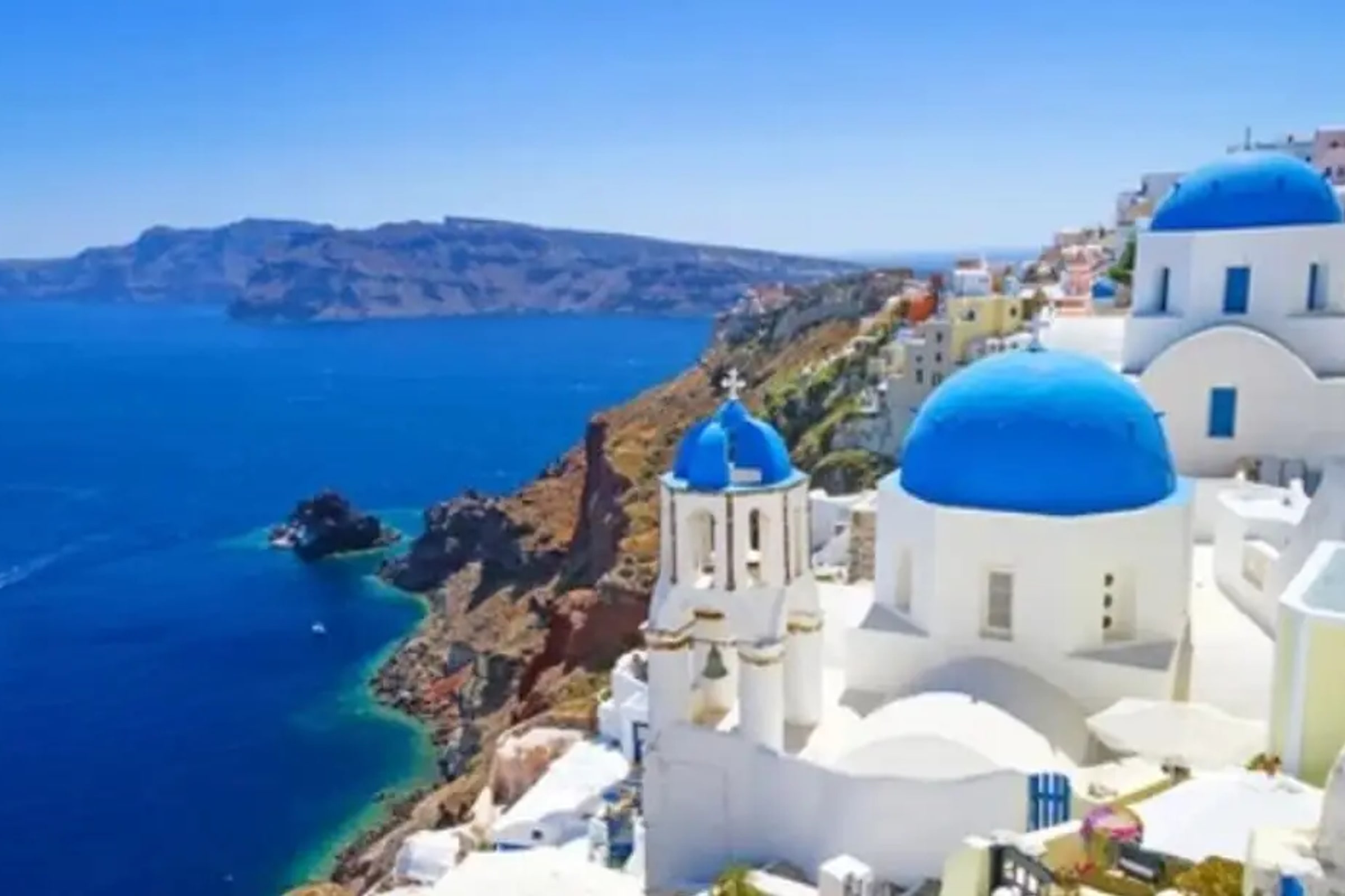 Visite privée d'une demi-journée à Santorin